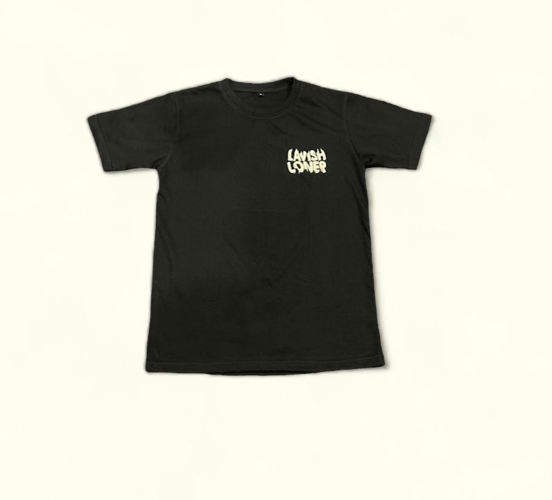 Lavish Loner graphic T-shirt (black)