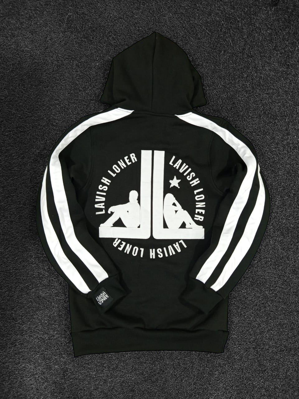 Lavish Loner BTW hoodie black